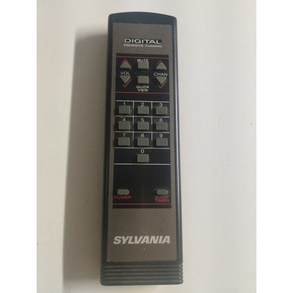 Genuine Sylvania Digital Tuning Remote Control T187B6-SA01 - Tested and Works - Picture 1 of 3